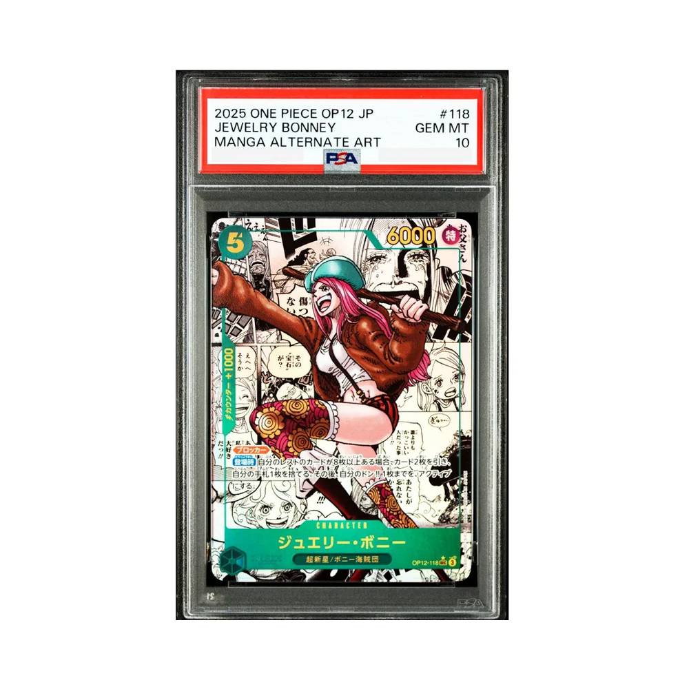 Jewelry Bonney (Manga Alt Art) OP12-118 PSA 10