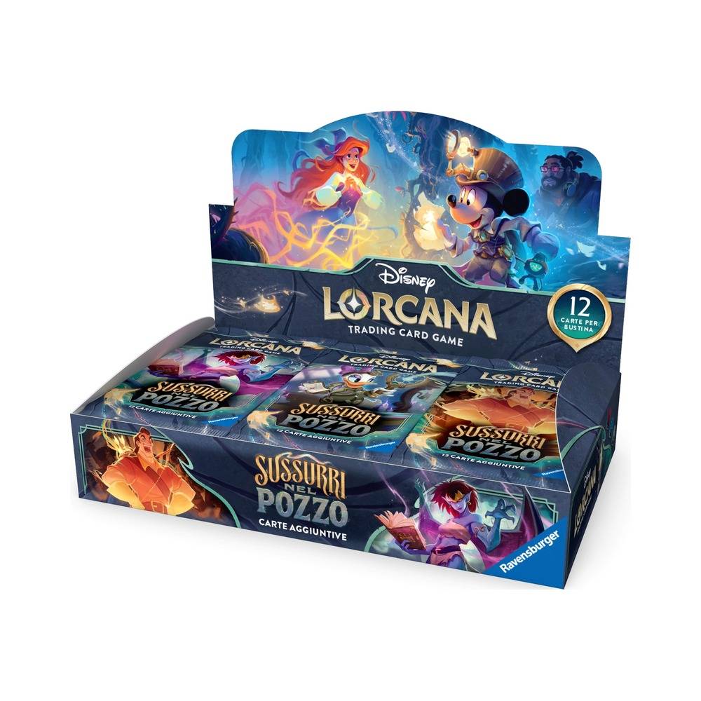 Disney Lorcana – Sussurri nel Pozzo Booster Box 24 Bustine (ITA)