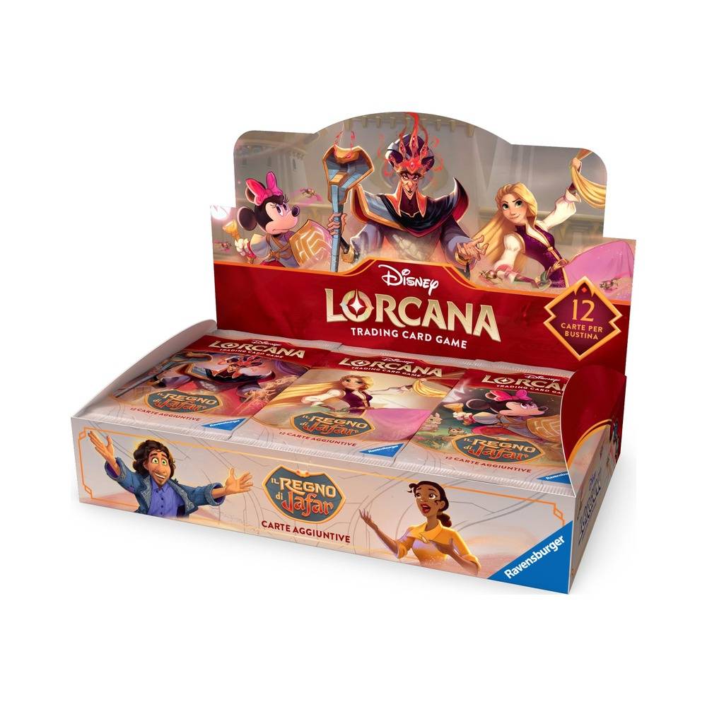 Disney Lorcana – Il Regno di Jafar Booster Box 24 Bustine (ITA)