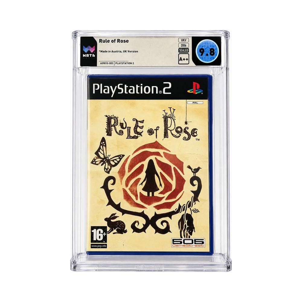 Rule of Rose (UK Version) – PlayStation 2 PAL – WATA 9.8 A++ Sealed