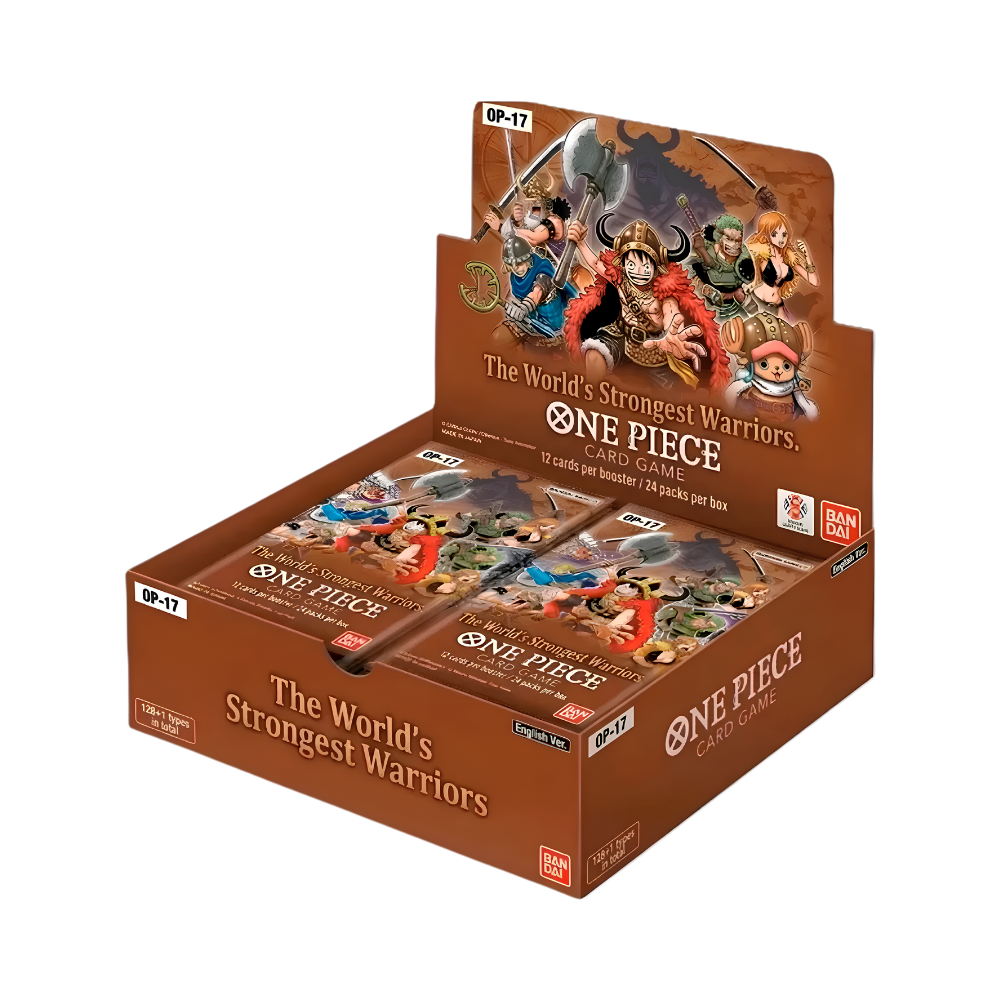 One Piece Card Game - The World's Strongest Warriors OP17 Display 24 Buste (ENG)