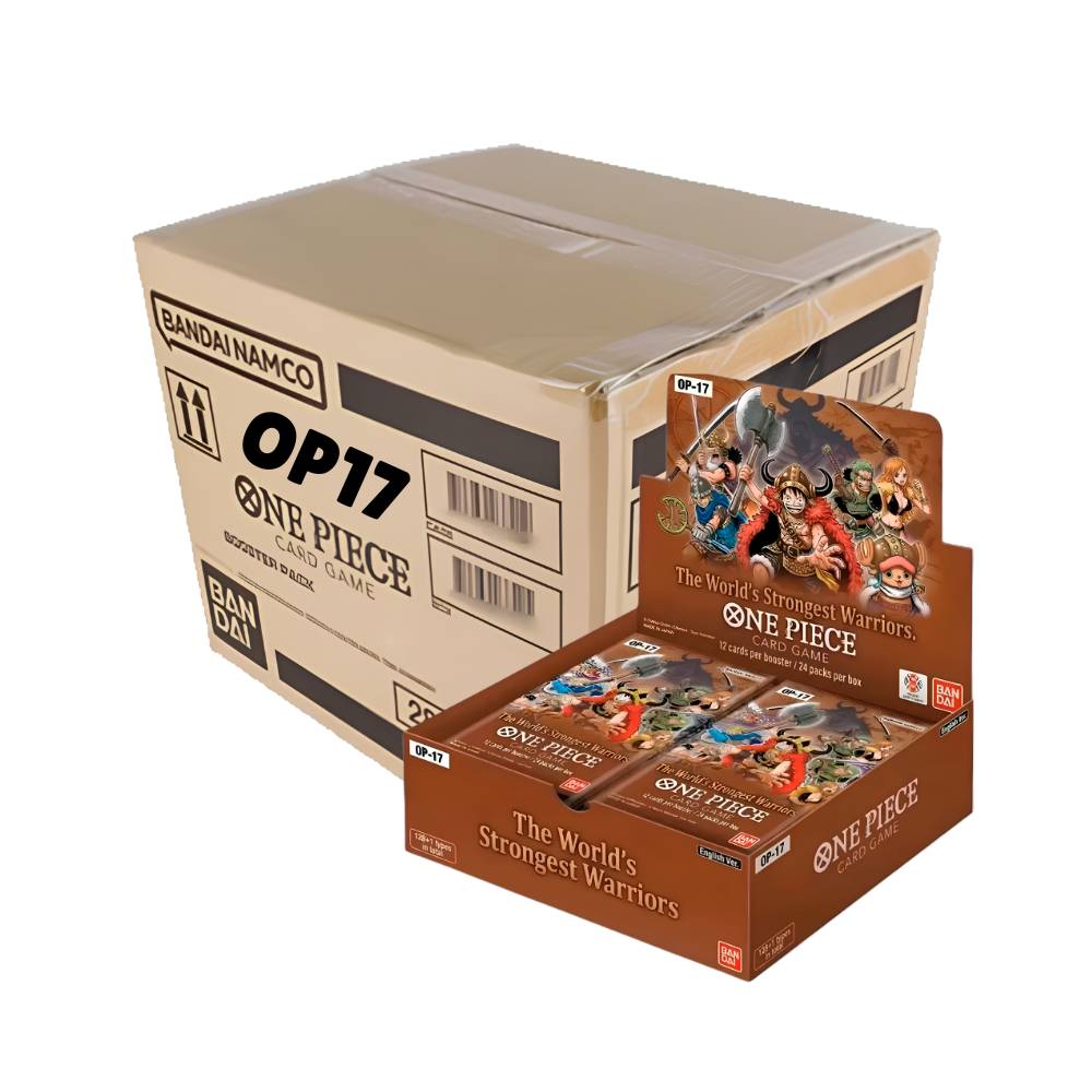 One Piece Card Game - The World's Strongest Warriors OP17 Case sigillato 12BOX (ENG)