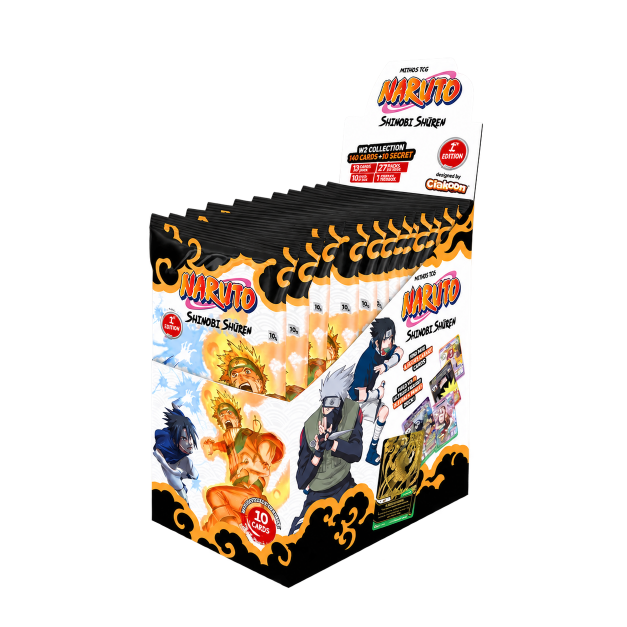 Naruto Mythos TCG – Mythos Shinobi Shiren Display 24 Buste (ENG)